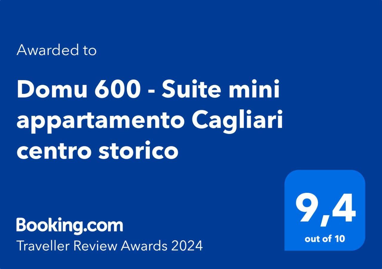 Domu 600 - Suite Mini Appartamento Cagliari Centro Storico Kültér fotó